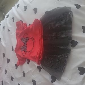 2 piece Minnie Mouse Skort Set